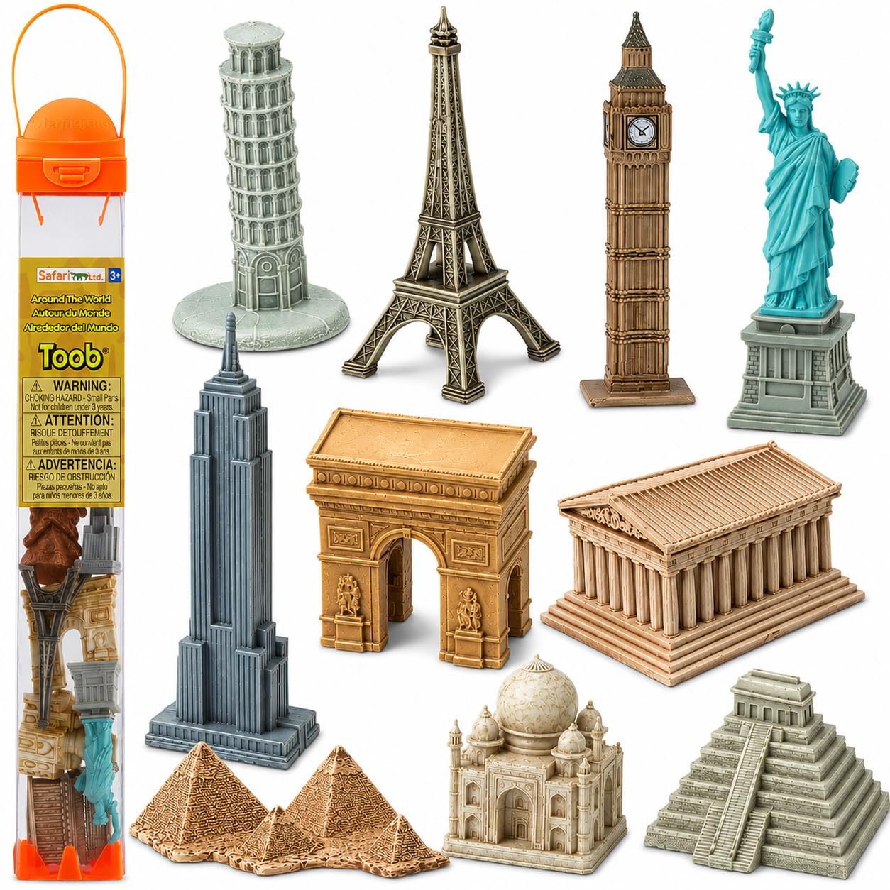 Amazon.com: Safari Ltd. Around The World TOOB - 10 Figurines